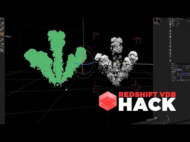 The VDB Volume Hack That Will Change Your Redshift Workflow Forever!