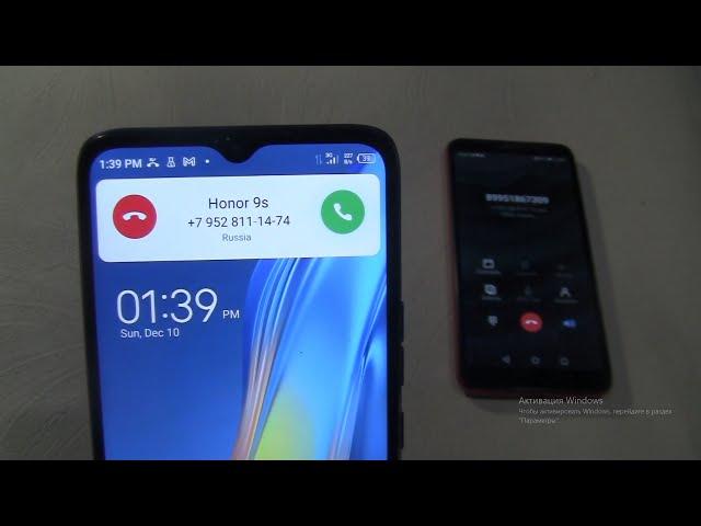 Incoming call & Outgoing call at the Same Time  HONOR 9S+TECNO