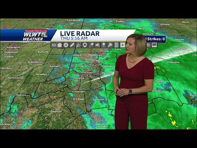 Rain Continues Through the Day