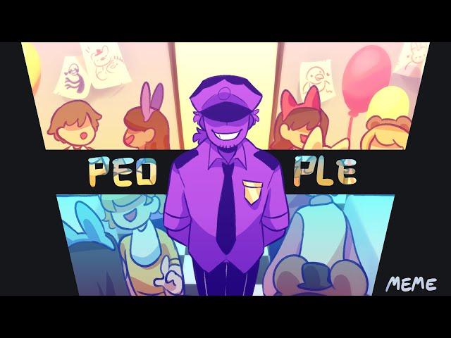 People //MEME//FNAF//Purple Guy//Flash/Blood Warning