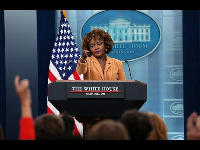 LIVE: Press secretary Karine Jean-Pierre holds White House press briefing