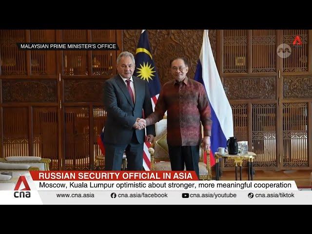 Russia's top security official Sergei Shoigu meets PM Anwar in Malaysia