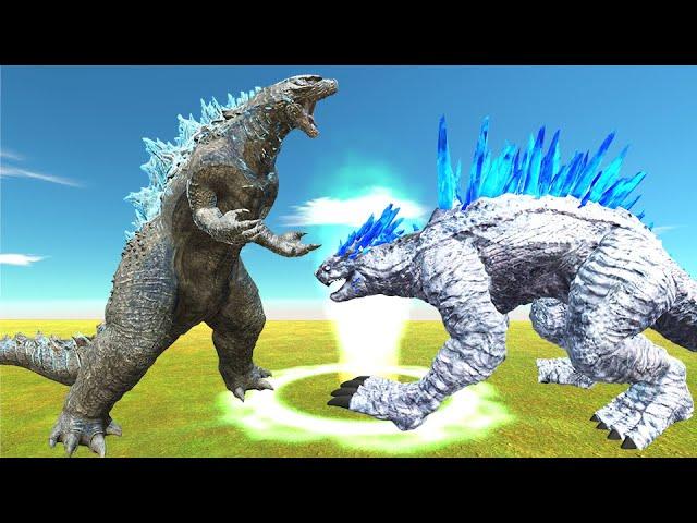 Escape From Legendary Godzilla Then Evolve To A Higher Level - Animal Revolt Battle Simulator [ARBS]