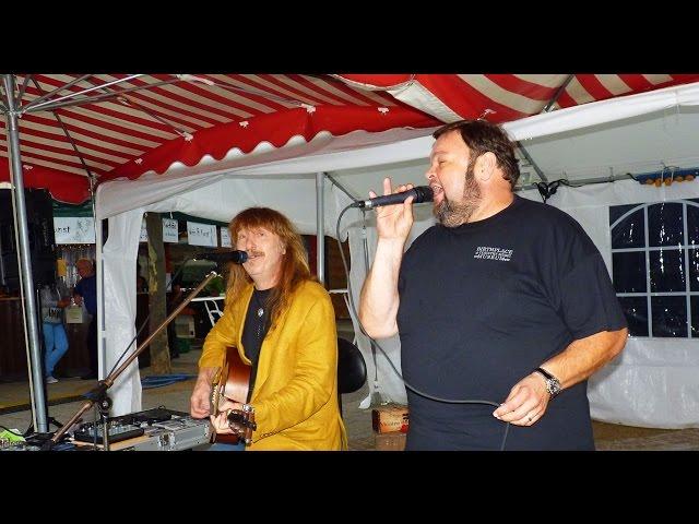 Wolfgang Lieberwirth und Thorsten Schmitz - weinfest Niederroden 2015