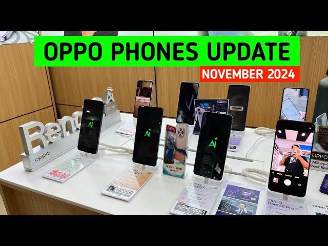 Latest Oppo Phones November 2024 UPDATE