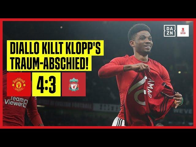 Last-Minute-Killer & Platzverweis im Old Trafford! Manchester Utd - Liverpool | FA Cup | DAZN