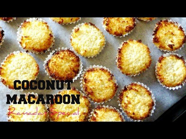 Coconut Macaroons | Easy Night Snack Idea | Ramadan Recipes | Hungry for Goodies