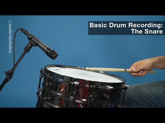 Basic Drum Miking: The Snare Drum