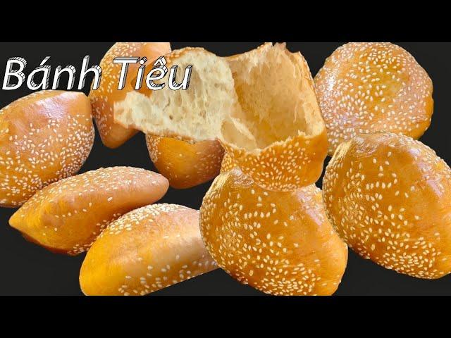 Bí Quyết Làm Bánh Tiêu Nở Căng Rỗng Ruột Giòn Dai Ngon Hơn Ngoài Chợ Bán - Vietnamese Hollow Donuts