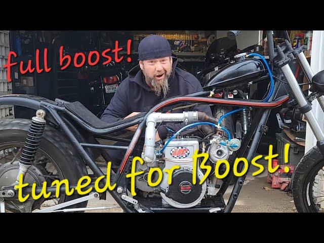 Raptor Turbo Mini Chopper Tuned for Full Boost!