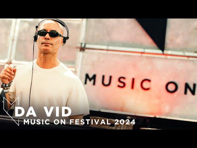 DA VID at MUSIC ON FESTIVAL 2024 • AMSTERDAM | Opening set