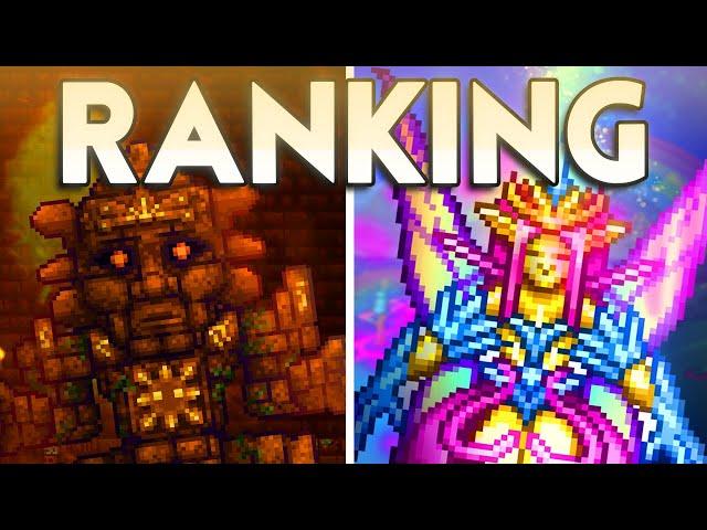 I Ranked Every Terraria Boss