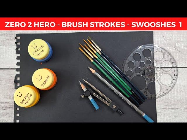 Zero to Hero | Brush strokes | Step by step | Dot Mandala | 2 | ATM Creations | 2023