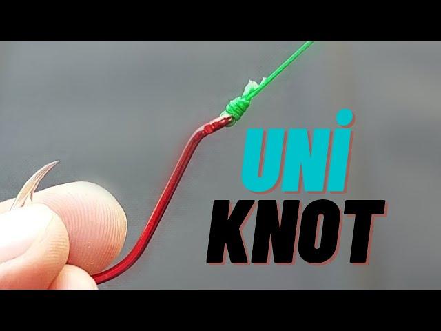 Uni Knot - Uni Fishing Knot - Most Used Fishing Knot - #shorts