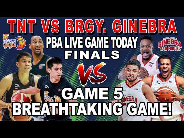 BRGY. GINEBRA vs TNT! Game 5 Finals - PBA Live Full Game Today - Smart Arena - 2K24