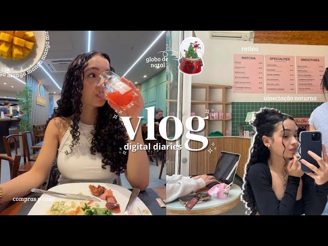 VLOG digital diaries | compras, umectação, rotina, autocuido, dia a dia