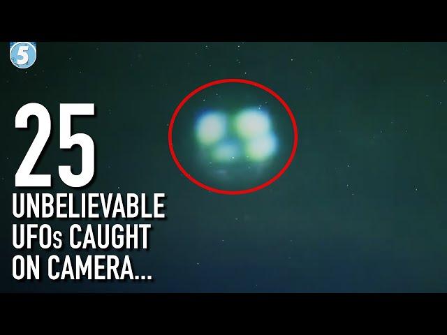 Top 25 Unbelievable UFOs Caught on Camera: Are We Truly Alone in the Universe?