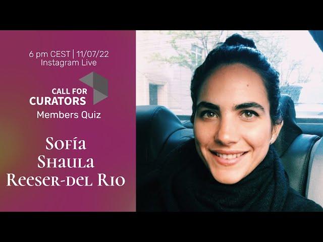 CFC Members Quiz: Sofía Shaula Reeser-del Rio