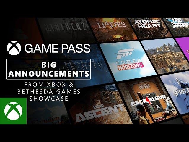 All the Big Xbox Game Pass Announces - Official Trailer - Xbox & Bethesda Games Showcase 2021