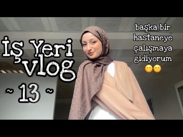 farklı bir hastaneden bir iş günü | sohbet , tds iş yeri vlog 