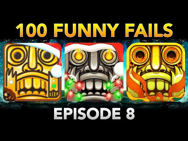 Temple Run 2 100 FUNNY FAILS (Episode 8) | Winter Toyland, Holiday Havoc, Dunhuang