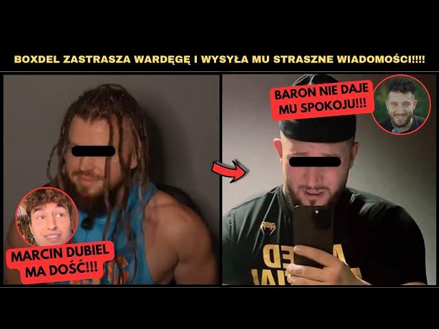 BOXDEL ZASTRASZA WARDĘGĘ I WYSYŁA MU STRASZNE WIADOMOŚCI? (WATAHA, LEXY, SZALONY REPORTER, CLOUT MMA