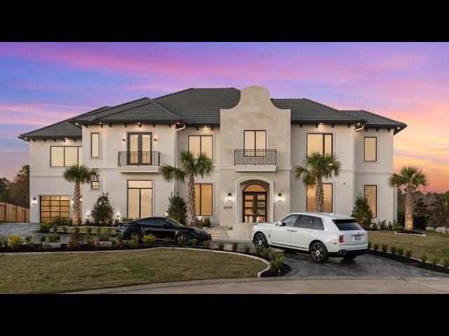 INSIDE A SPANISH LUXURY HOUSE TOUR W/ 8000+ SQFT NEAR HOUSTON TEXAS!