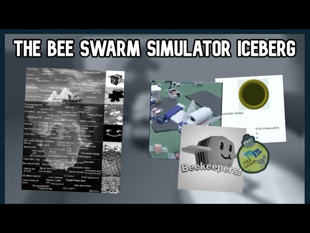 The Bee Swarm Simulator Iceberg (Part 1)