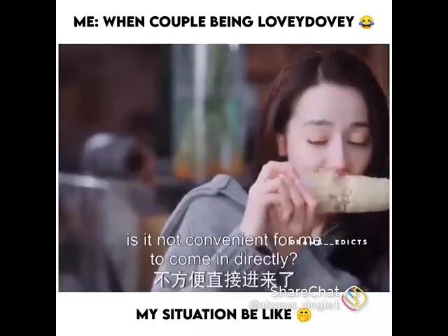 when couple being lovelydovely vs me