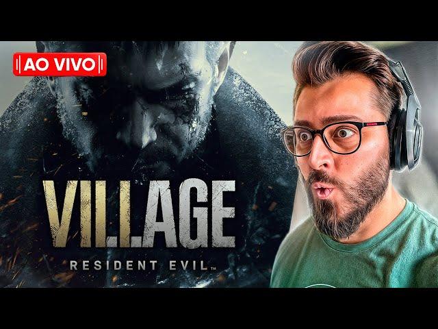  INICIANDO O RESIDENT EVIL VILLAGE EM 3 PESSO - Ultima platina de 2024