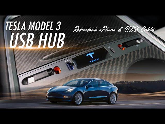 USB HUB for Tesla Model 3 - This might be my Favorite! ️