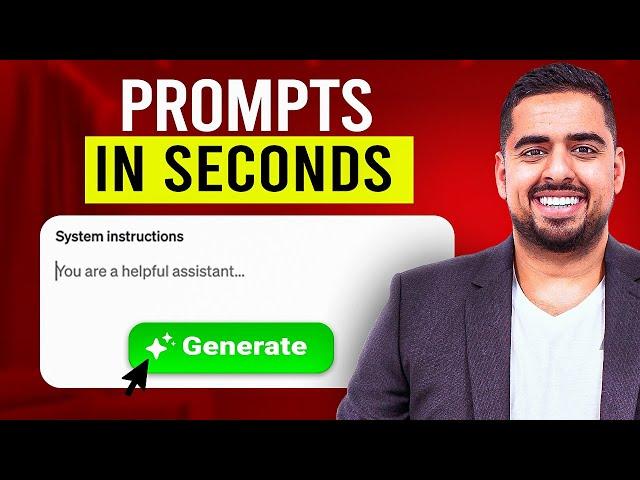 ANYONE Can Write Prompts With This New OpenAI Feature