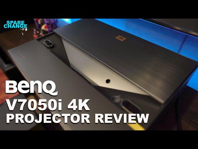 SO CRISP! BenQ V7050i 4K Ultra Short Throw Projector Review + Settings