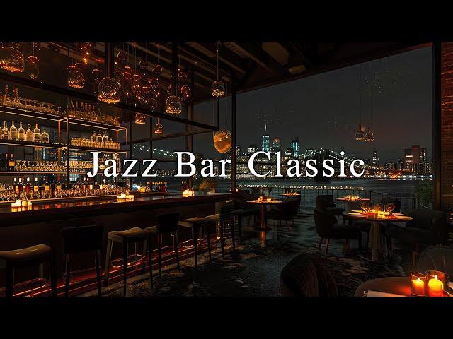 Chilling Night at Luxury New York Lounge with Relaxing Jazz Bar Classics