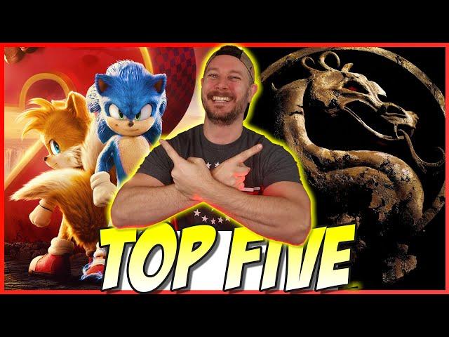 Top 5 Video Game Movies!