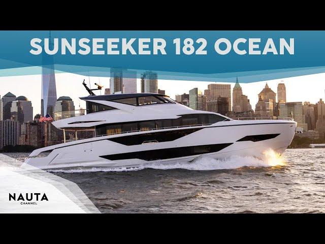 Sunseeker 182 Ocean - yacht tour esterni e cabine