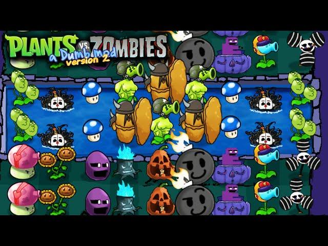 Plants vs Zombies A Dumb Mod v2.0 (Part 2) | Pumpkin Squash, Dynamite, Chica-Pult & More | Download