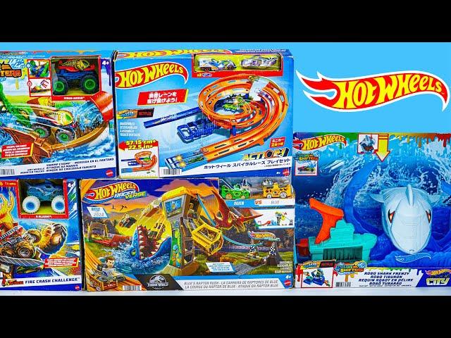 Hot Wheels Collection Unboxing Review ASMR | Hot Wheels Action Whip Around Raceway