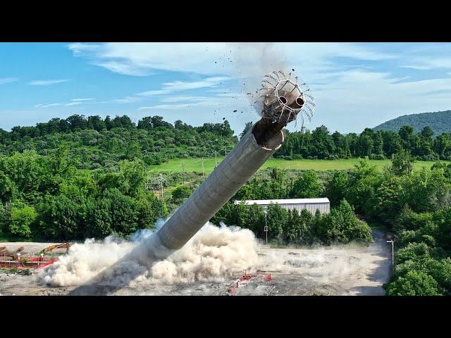 EXPLOSIVES DEMOLITION | Covanta Chimney
