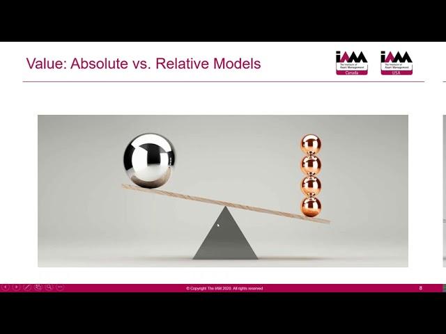 IAM NA Webinar   Modeling the Financial Impacts of Asset Management