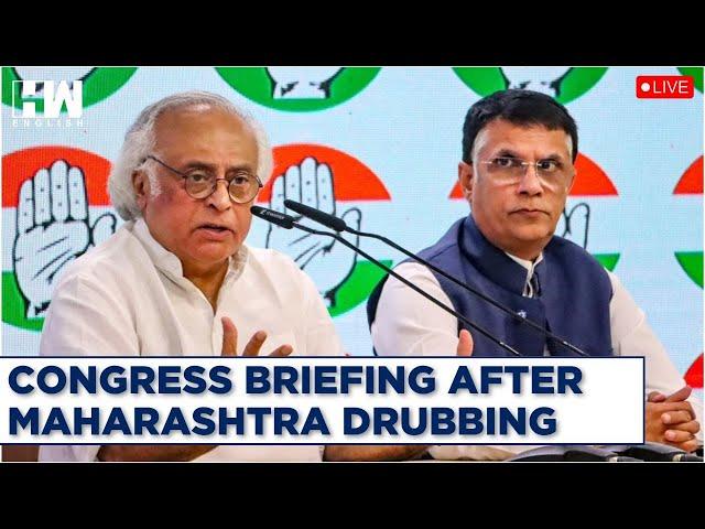 Congress LIVE: After MVA's Defeat In Maharashtra, Congress' Pawan Khera, Jairam Brief Media