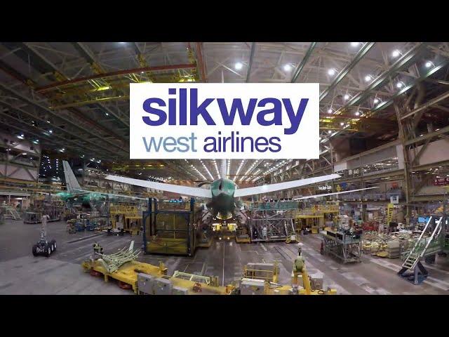 Silk Way West Airlines First Boeing 777F PTQ Video