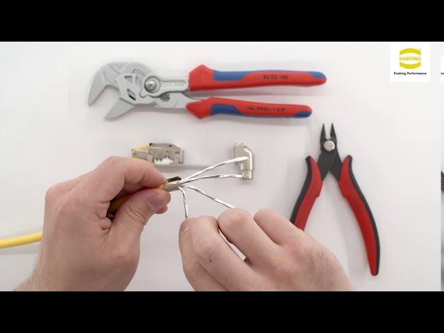 HARTING RJ Industrial MultifeatureSeries angled