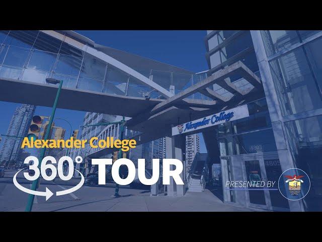 Tour Vancouver and Alexander College (New Campus 2022) | 360° VR 4K Experience