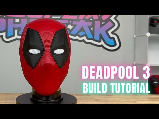 CosplayPhreak Episode 9 - Deadpool 3 Helmet Build Tutorial