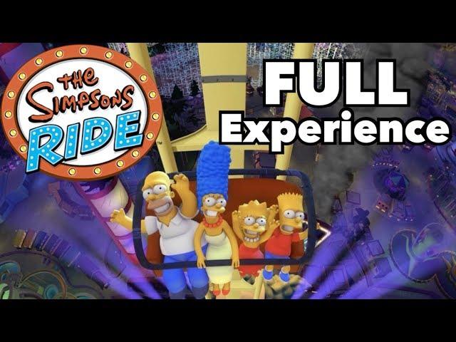 Simpsons Ride - Full Experience at Universal Studios Florida