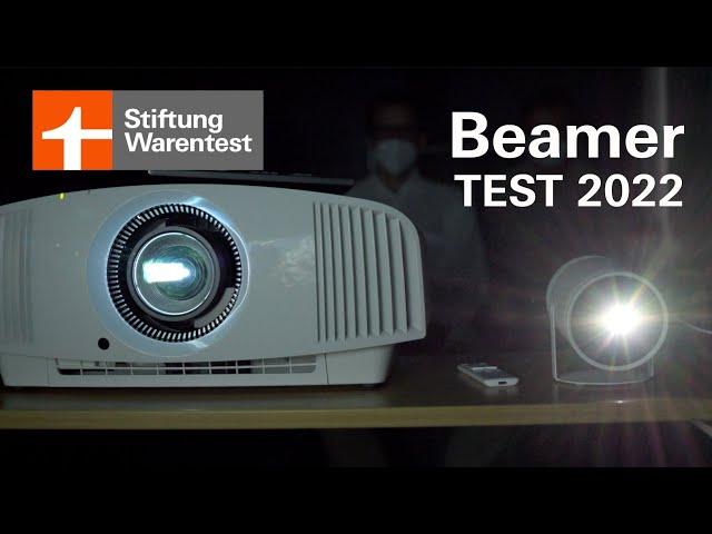 Beamer-Test 2022: Die besten Video-Beamer und was beim Beamer-Kauf wichtig ist (Stiftung Warentest)