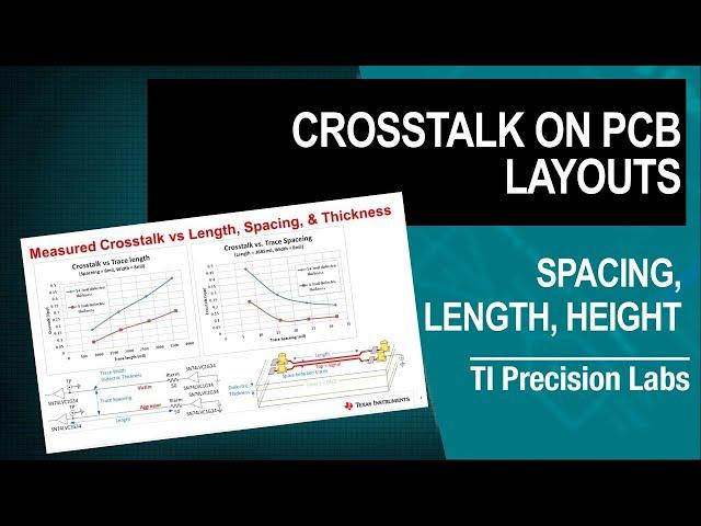 Crosstalk on PCB layouts