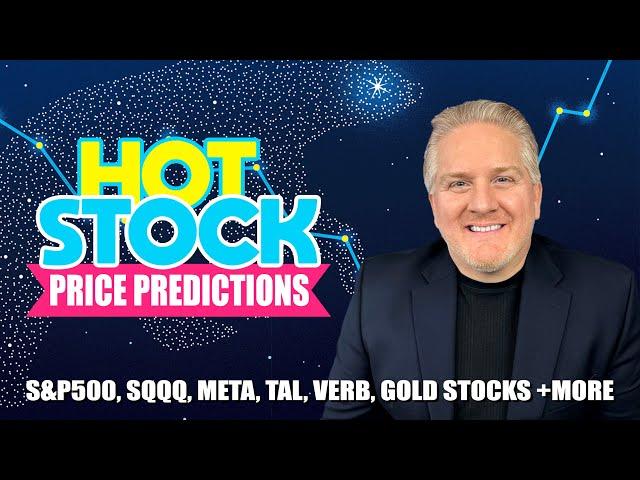 Stock Market Analysis | Stock Price Prediction | S&P 500, SQQQ, TAL, VERB, GORO, GLDG, ZIM +More