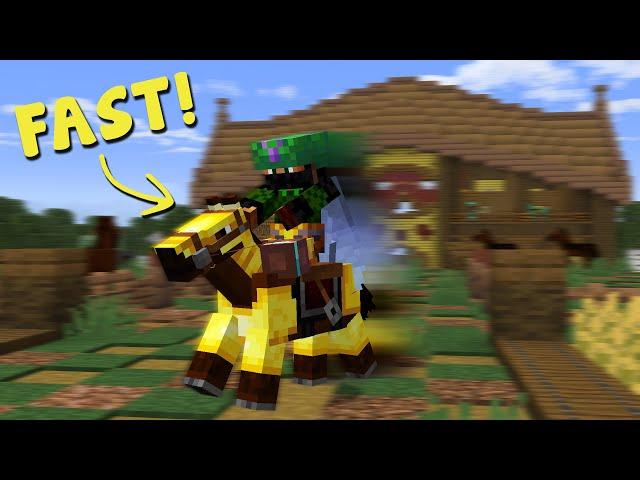 Quest for the Fastest Horse in Minecraft!